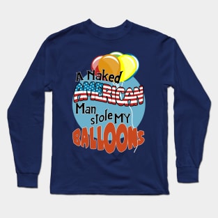 American Balloon Thief in London Long Sleeve T-Shirt